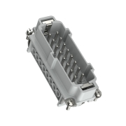 H-BE 16 SSDR EPIC - insert male 16 poles à vis type harting