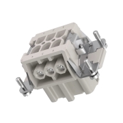 Insert femelle type Harting 6 pôles à vis