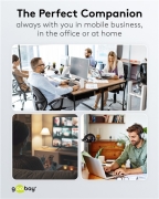 HUB-USBC-USBA Goobay Hub USB Slim 4 Ports 2-en-1 – USB-C / USB-A – 5 Gbit/s