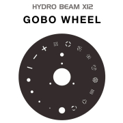 Hydro Beam X12 ADJ - Lyre Led Beam IP65 à lampe 12R