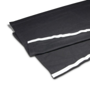 Jupe de scène pour praticable molleton 320g /m² noir H:1m vendue au m