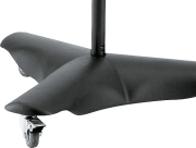 K&M 21430 Pied Overhead sur roulette Hauteur 2.2m