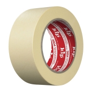 MARK-PAPIER48 KIP 3804 Adhésif papier lisse crêpé 48mm x 50m Beige Clair 60°C