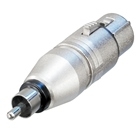 NA2FPMM Neutrik - Adaptateur XLR 3 femelle - CINCH/RCA mâle