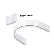 Paire d'enceintes d'installation LD SYSTEMS SAT 62 6,5'' blanche passive 130W