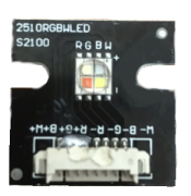 Carte avec puce LED RGBW pour Beam AFX 8 Beam FX