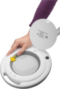 lampe loupe articulée monobras led 8.5W 3 dioptries
