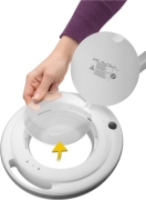 lampe loupe articulée monobras led 9W dimmable 3 dioptries