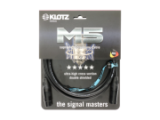 M5 6m Klotz - Câble XLR studio suprême double blindage connectique klotz 6m