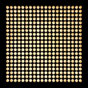 Matrice led 5X5 3W CAMEO MATRIX PANEL 3 WW 25 leds 3W blanc chaud