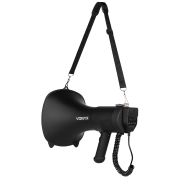 MEG090 Vonyx - Mégaphone 90W noir avec USB SD Bluetooth sur batterie