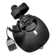 MEG090 Vonyx - Mégaphone 90W noir avec USB SD Bluetooth sur batterie