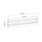 Support mural 4 écrans 49