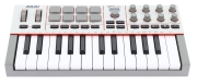 MPK Mini IV-W Akai - Clavier mini gris 25 touches 8 pads 8 rotatifs