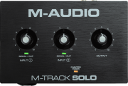MTRACK-SOLO M Audio – Carte son 2 canaux 1 entrée micro-ligne-instrument