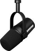 Pack MV7X Shure sur pied - Micro Dynamique pour radio et podcast avec micro de table