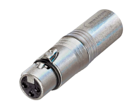 NA3F5M Neutrik - Adaptateur XLR3 Femelle - XLR5 Mâle