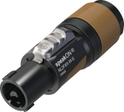 NL2FXX-W-S Neutrik - Fiche speakon 2 pôles pour câble 6 à 12mm