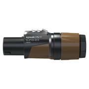 NL2FXX-W-S Neutrik - Fiche speakon 2 pôles pour câble 6 à 12mm