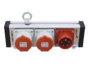 SAB-322 Eurolite - Multiprise 32A 1 entrée vers 2 sorties