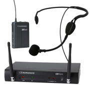 Pack Go AIR Sport F5 Audiophony - Micro serre tête HF sport résiatant avec récepteur sans fil diversity