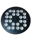 set de 24 lentilles 24° pour par Platinium noir