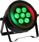 PARWASH76-RING Algam Lighting - Par led 7X8W RGBW avec anneau lumineux.