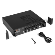PDV240MP3 Power dynamics ampli public adress 240W 6 entrées 4 zones lecteur USB BT +FM