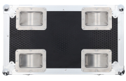 PACK MW19X15ZX Algam lighting - 2 Lyre Wash 19X15W RGBW Zoom 6 - 50° avec flight à roulettes