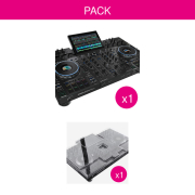 Pack DenonDJ Prime4+ : Contrôleur 4 voies + Écran 10,1