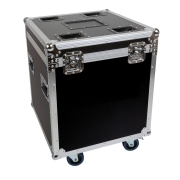 Pack 2 Lyres LED Spot 300W IP65 WDMX + 1 Flightcase 12