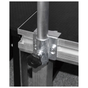 PLTS-h2x1mkII Contestage - Garde-corps pour praticable avec fixations Contestage - longueur 2m