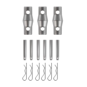 PT29-300 W Contestage - Structure alu triangulaire 290 longueur 3m blanche