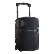 Pack Racer 120 F8 Audiophony Enceinte autonome Bluetooth 10 pouces 120W RMS + 1 Housse + 1 Micro Serre tête + 1 Pocket