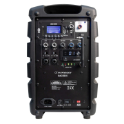 Pack Racer 80 F5 Audiophony Enceinte autonome Bluetooth 5.0 TWS 80W + 1 Housse + 1 Micro Serre tête + 1 Pocket