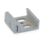 10 Fixations pour Rail lumineux en aluminium