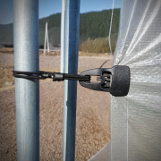 Clip de fixation sans œillet pour bâches, rideaux ou toiles – Résistance 100 kg