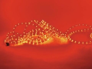 FLEXIBLE LUMINEUX Orange 44M avec prise secteur