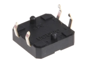 Switch interrupteur à souder 4 pattes - commutateur Omron B3F 5000 12x12x4.3mm 1.27N