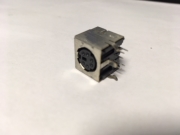 Connecteur vidéo / audio DIN, 6 Contact(s), Femelle, Montage PCB,