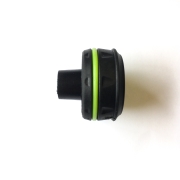 Molette de remplacement PA/TPE moyenne, filetage intérieur M8 pour pieds Gravity