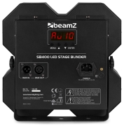 Blinder Led 4X50W BeamZ SB400 COB Blanc chaud