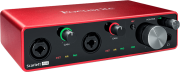 Focusrite Scarlett3 4i4 interface audio USB-C midi 4 entrées 4 sorties