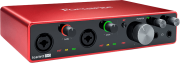 Scarlett 8i6 G3 Focusrite - interface audio USB-C midi spdif 8 entrées 6 sorties