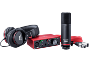 Focusrite Pack scarlett3 solo studio micro et casque avec carte son USB-c