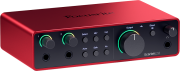 SCARLETT4 2i2 Focusrite - Carte son 2 entrées 2 sorties 192KHz