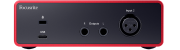 SCARLETT4 Solo Studio Focusrite - Pack Carte son 2 entrées 2 sorties 192KHz + micro statique + casque studio