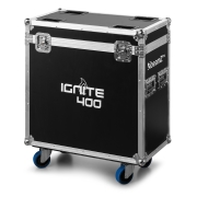 Set IGNITE400 Beamz-pro - Pack de 2 Lyres LED 400W BSW 3en1 CMY Flight Case