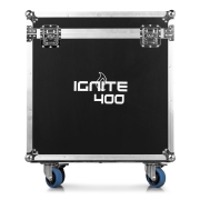 Set IGNITE400 Beamz-pro - Pack de 2 Lyres LED 400W BSW 3en1 CMY Flight Case