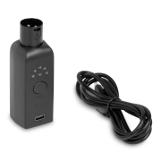 WD1M Beamz Émetteur DMX sans fil sur batterie XLR3